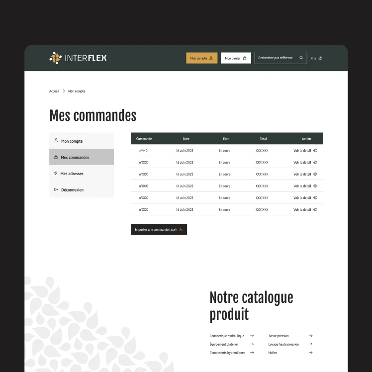 Maquette du projet Interflex, visuel 4b